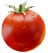 Tomato tossed above the kadai